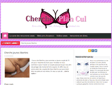 Tablet Screenshot of cherche-plan-cul.com